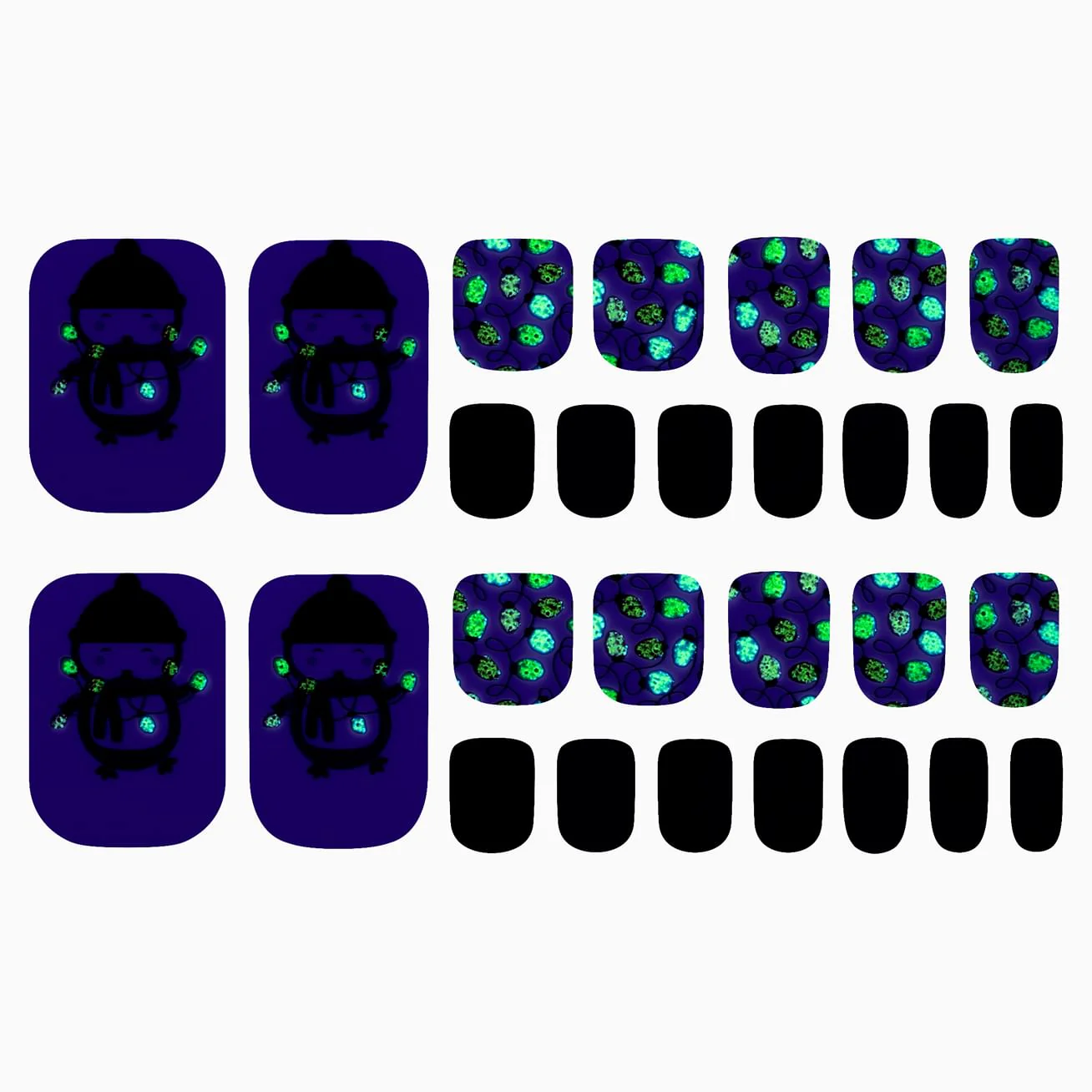 A Flippin Great Christmas (Glow Pedicure) - Image 3