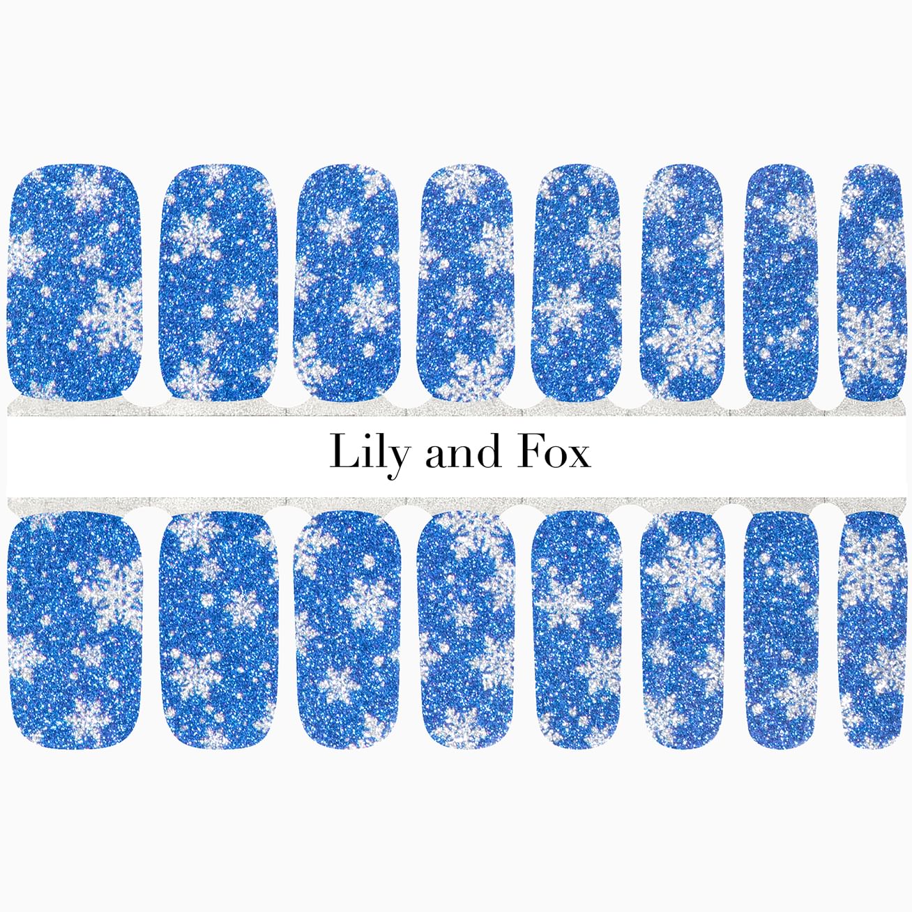 Snow - Blue (glitter) - Image 2